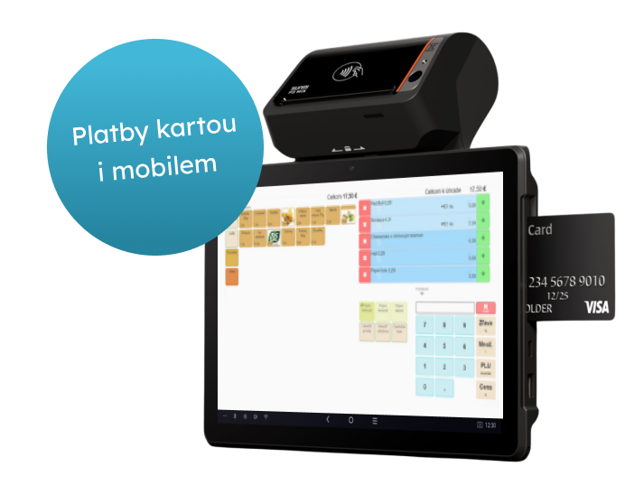 Platby kartou i mobilem